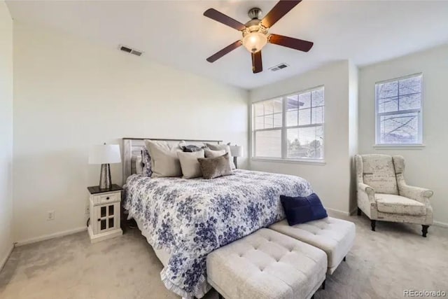 8915 Federal Blvd Unit 203, Westminster, CO 80260 - bedroom featuring carpet floors, baseboards, and ceiling fan