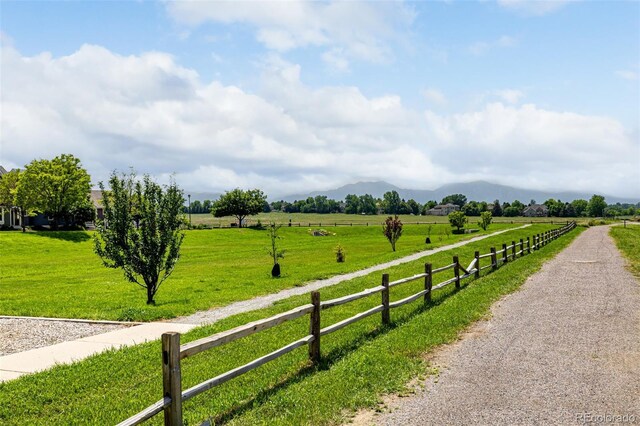 1500 Sun Way, Lafayette, CO 80026 - view of road with a rural view and a mountain view