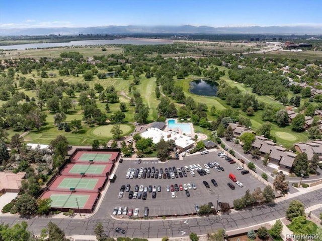 3889 S Fraser St, Aurora, CO 80014 - aerial view of a large body of water and a golf club