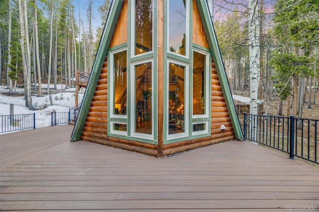 46 Apache Rd, Evergreen, CO 80439 - exterior space featuring a sunroom