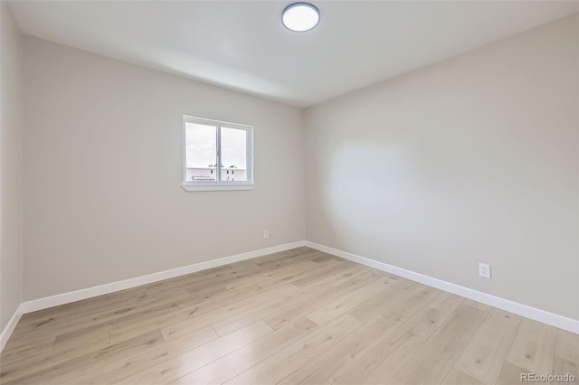 1750 S Zuni St, Denver, CO 80223 - unfurnished room featuring light wood-type flooring and baseboards