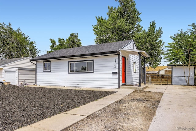 1750 S Zuni St, Denver, CO 80223 - view of front of house with roof with shingles