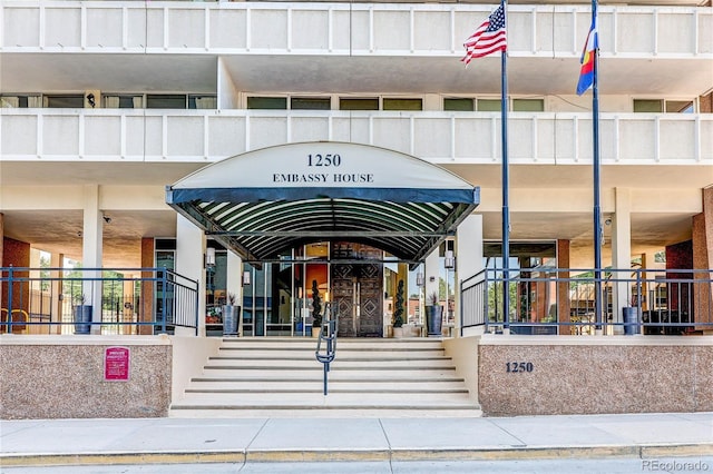 1250 N Humboldt St Unit 202, Denver, CO 80218 - view of building exterior featuring stairway