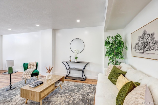 1250 N Humboldt St Unit 202, Denver, CO 80218 - office space with wood finished floors, recessed lighting, and a textured ceiling