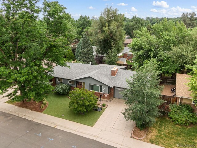 2672 S Magnolia St, Denver, CO 80224 - aerial view of property and surrounding area