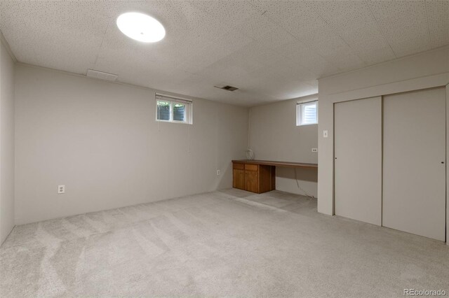 2672 S Magnolia St, Denver, CO 80224 - below grade area with carpet flooring