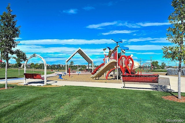 1022 Orion Way, Castle Rock, CO 80108 - community play area with a lawn