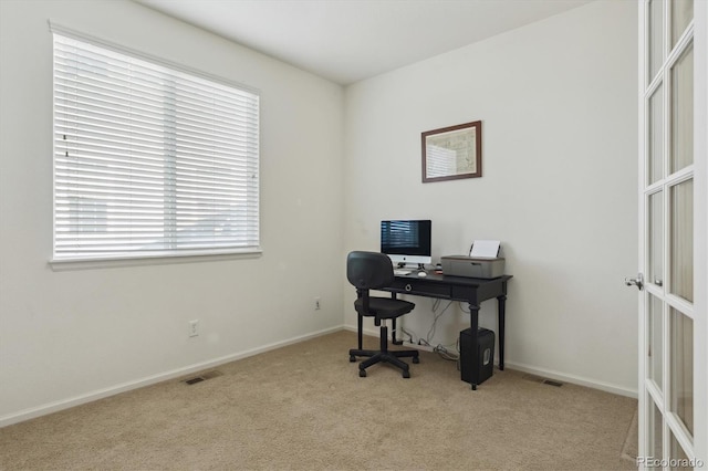 1022 Orion Way, Castle Rock, CO 80108 - office with carpet flooring, healthy amount of natural light, and baseboards