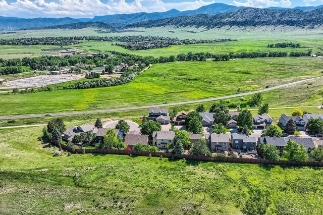 8915 S Field Ct, Littleton, CO 80128 - aerial view of mountains