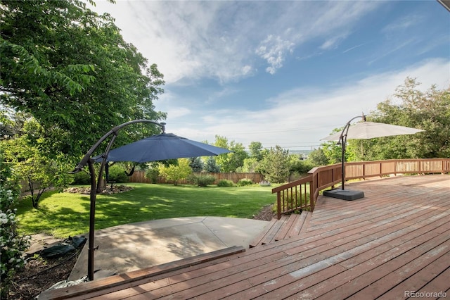 41 Skyline Dr, Wheat Ridge, CO 80215 - view of wooden deck