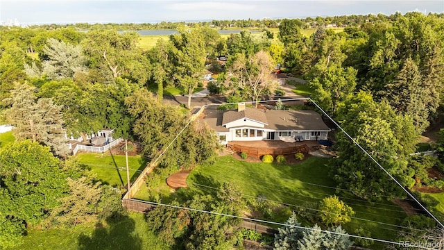 41 Skyline Dr, Wheat Ridge, CO 80215 - view of subject property with property parcel outlined