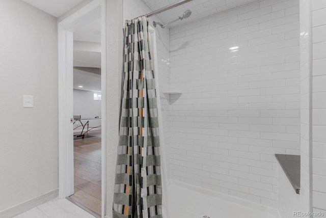 6059 Routt St, Arvada, CO 80004 - bathroom view of tiled shower