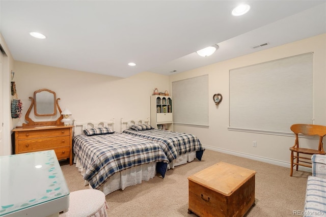 3806 S Dawson St, Aurora, CO 80014 - bedroom featuring carpet floors, recessed lighting, and baseboards