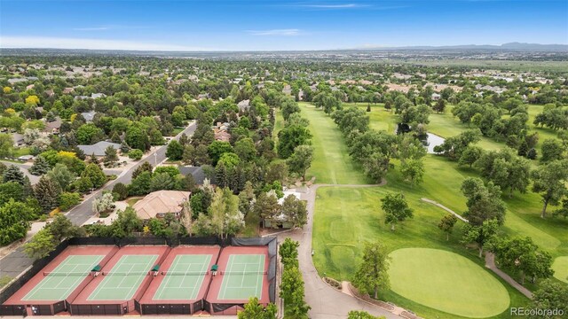 3806 S Dawson St, Aurora, CO 80014 - drone / aerial view of a local golf course