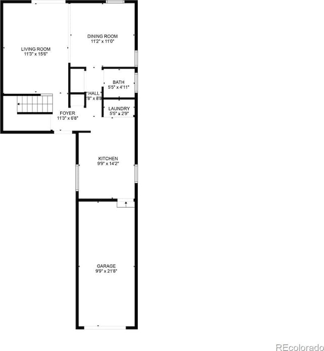 1519 S Sable Blvd Unit C, Aurora, CO 80012 - home floor plan