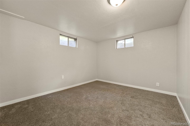 6432 Zephyr St, Arvada, CO 80004 - below grade area with carpet floors and baseboards