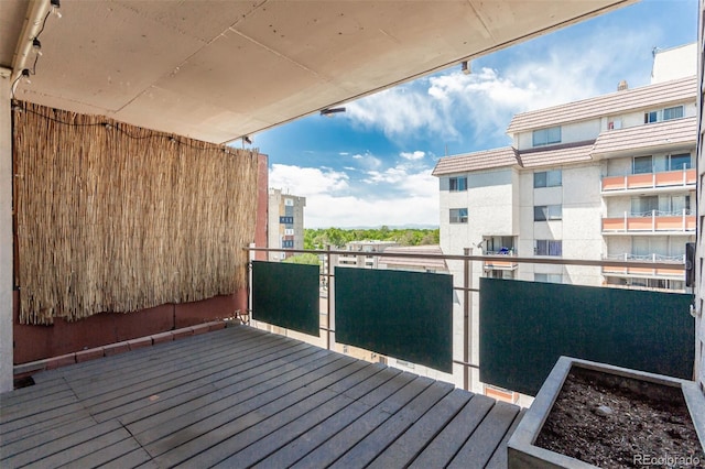 1121 Albion St Unit 809, Denver, CO 80220 - view of wooden terrace