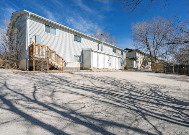 1025 Magnolia St, Colorado Springs, CO 80907 - view of rear view of property