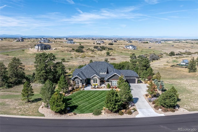 9563 Red Primrose St, Franktown, CO 80116 - aerial view of sparsely populated area