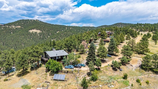 398 Leonards Rd, Boulder, CO 80302 - mountain view featuring a forest