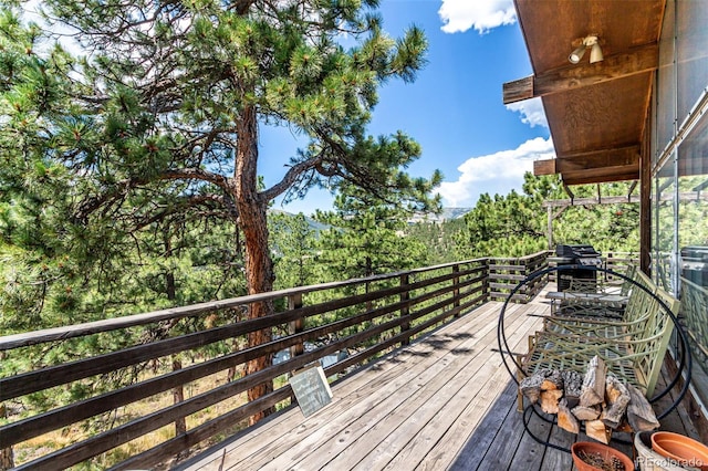 398 Leonards Rd, Boulder, CO 80302 - view of deck