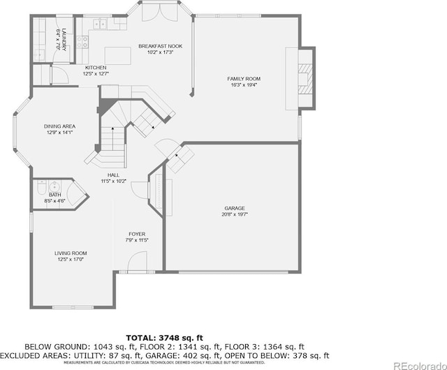 floor plan / room layout