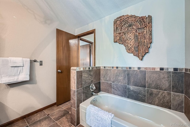 4878 W 98th Ave, Westminster, CO 80031 - full bath featuring a garden tub and tile patterned flooring