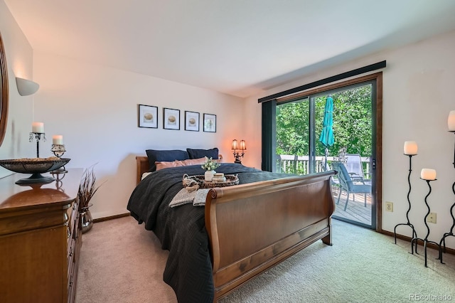 4878 W 98th Ave, Westminster, CO 80031 - bedroom featuring light colored carpet and access to exterior