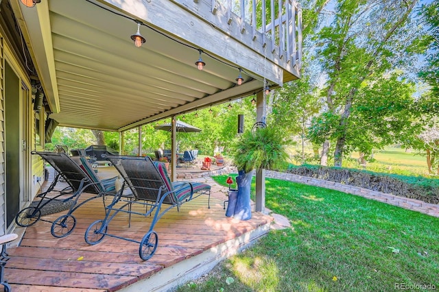 4878 W 98th Ave, Westminster, CO 80031 - deck with a lawn
