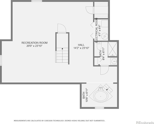 4878 W 98th Ave, Westminster, CO 80031 - view of property floor plan