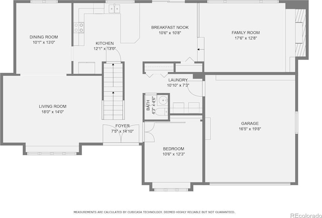 4878 W 98th Ave, Westminster, CO 80031 - view of home floor plan