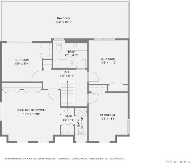 4878 W 98th Ave, Westminster, CO 80031 - view of property floor plan