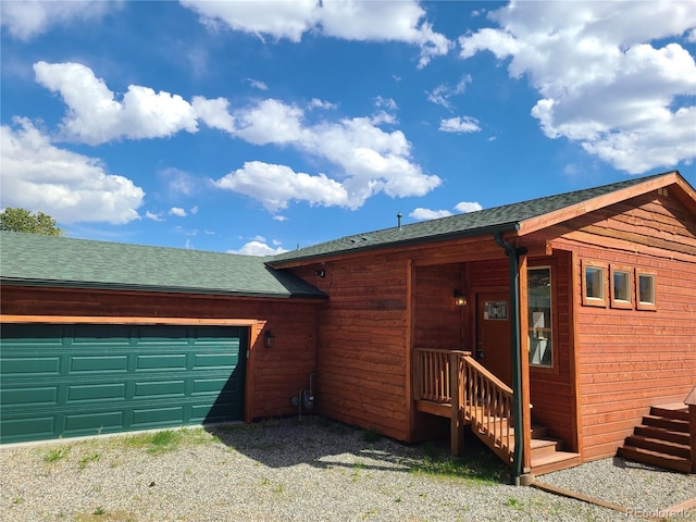 656 County Road 72, Bailey, CO 80421 - view of front of home featuring roof with shingles