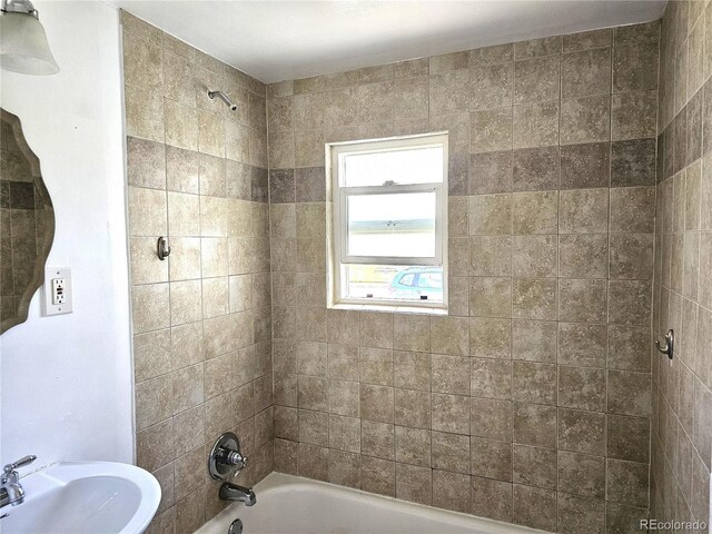 3798 S Grant St, Englewood, CO 80113 - bathroom featuring shower / bath combination and a sink