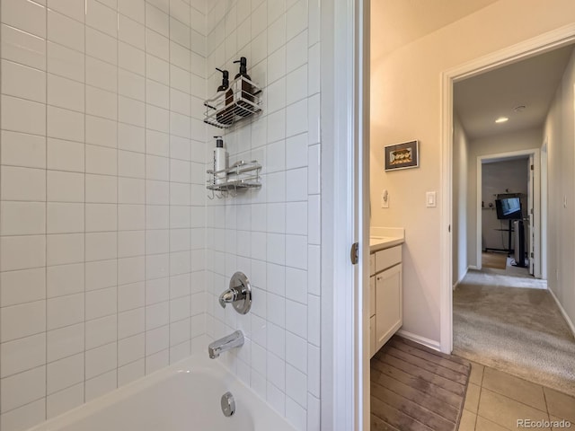3508 E 140th Pl, Thornton, CO 80602 - full bath with vanity and  shower combination