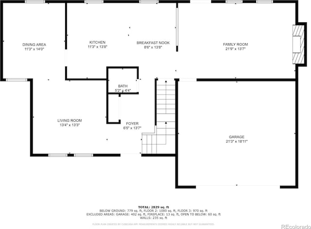 1285 Aberdeen Dr, Broomfield, CO 80020 - floor plan / room layout