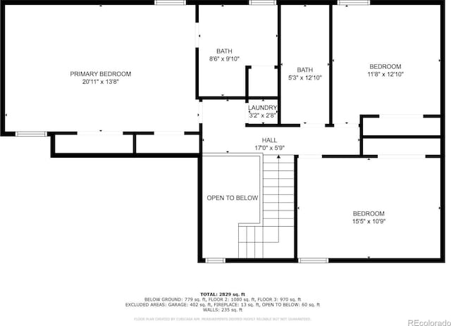 1285 Aberdeen Dr, Broomfield, CO 80020 - home floor plan