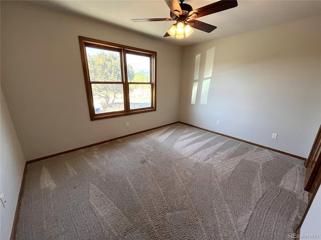 100 River Run Dr, Buena Vista, CO 81211 - empty room with carpet floors and a ceiling fan