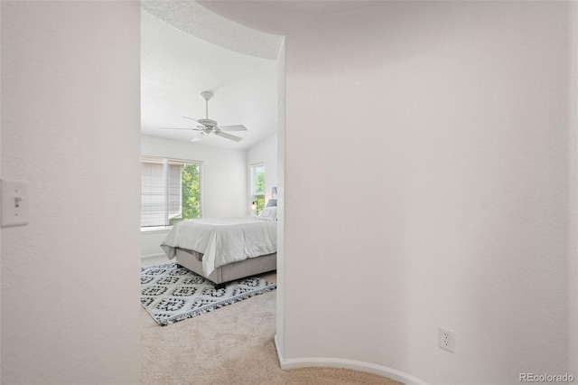 10681 Cherrybrook Cir, Highlands Ranch, CO 80126 - carpeted bedroom with baseboards and a ceiling fan