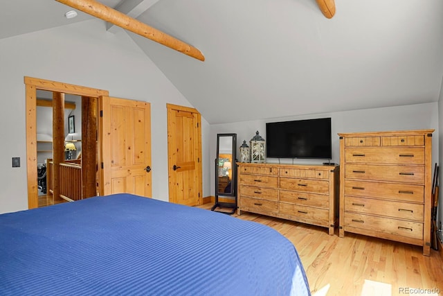 8905 Carol Ln, Conifer, CO 80433 - bedroom featuring light wood-type flooring and ceiling fan