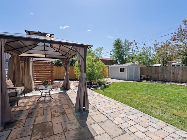 4740 W Wyoming Pl, Denver, CO 80219 - view of patio / terrace featuring a gazebo