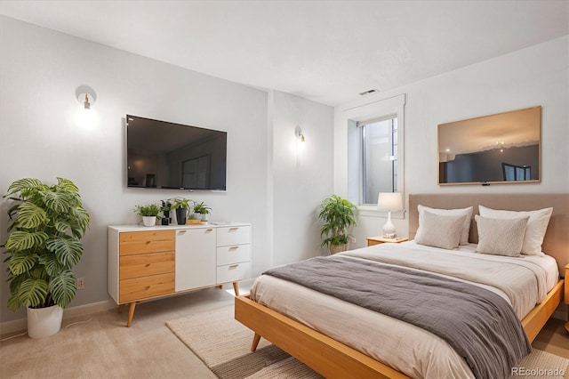 370 Garfield St, Denver, CO 80206 - bedroom featuring light colored carpet and baseboards