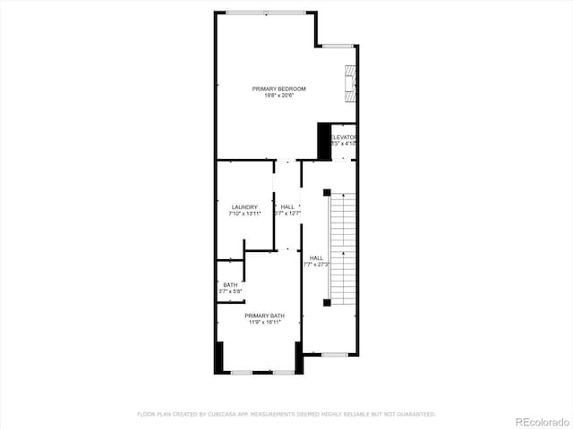 370 Garfield St, Denver, CO 80206 - view of home floor plan