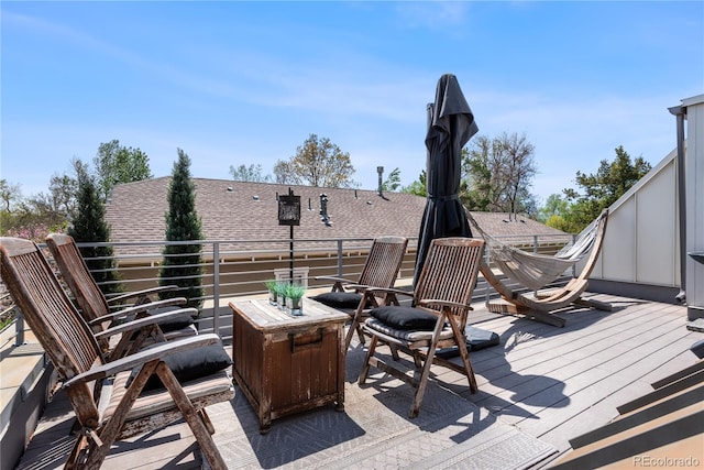 501 S Race St, Denver, CO 80209 - view of wooden terrace