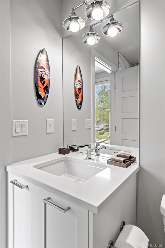 501 S Race St, Denver, CO 80209 - bathroom featuring vanity and toilet