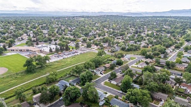 7912 Fenton St, Arvada, CO 80003 - drone / aerial view of a mountain backdrop