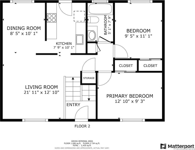 7912 Fenton St, Arvada, CO 80003 - view of room layout