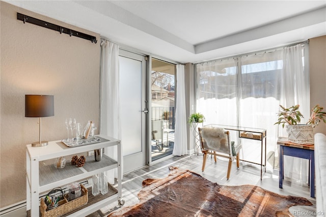 1150 Vine St Unit 201, Denver, CO 80206 - sitting room featuring baseboard heating
