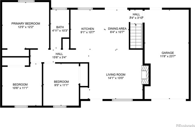 2260 S Lewiston St, Aurora, CO 80013 - view of property floor plan