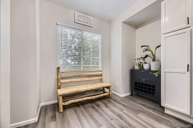 6819 S Webster St Unit B, Littleton, CO 80128 - sitting room with wood finished floors